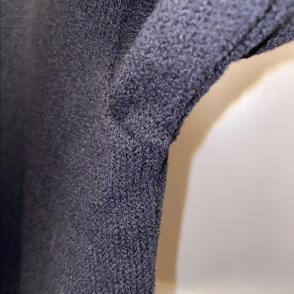 H&M Medium Black Wide Neck Long Sleeve Top - Picture 7 of 12